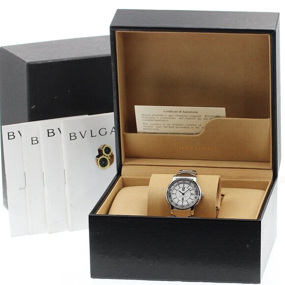 BVLGARI Solo tempo ST29S Date white Dial Quartz Ladies Watch main image 4